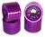 Roda Skate Long E Simulador De Surf 70 Mm 83a Roxo