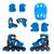 Roller infantil com kit proteção completo bel fix  ref: 365102 29/32 Azul, Preto