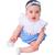 Roupa de Bebê Menina Body Infantil 100% Algodão Branco, Azul