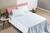 Roupa de cama casal super king madri jogo de cama liana exclusivo bordado 200 fios 100% algodao super macio BRANCO