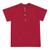 Roupa Infantil Camisa Masculina Bata Charpey Em Malha Despojada Camisa Surf Retro Confortável Vermelho