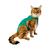Roupa Protetora Pós Cirúrgica Para Gatos Nº 01 Verde