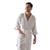 Roupão de Microfibra Plush Adulto Unissex Kimono Várias Cores Tamanho P Branco