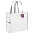 Sacola Ecobag em TNT Premium Dobrável 40x45cm Davos TopGet Branco