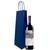 Sacola Papel Kraft Garrafa Vinho Cachaça - 10 Unidades - 36 A x 12 L x 8,5 lateral Azul