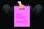 Sacolas Plástica 20x30 (25UN) - Essa sacola contem Amor Rosa bebe c/ impressão Pink
