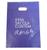 Sacolas Plástica 20x30 (25UN) - Essa sacola contem Amor Lilás c/ impressão Branca