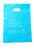 Sacolas Plástica 20x30 (25UN) - Essa sacola contem Amor Azul Bebe c/ impressão Branca