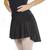 Saia Ballet Ritmus Longa Atras Jersey Adulto Preto