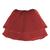 Saia de Tule Adulta com Bordado - 40cm Vermelho