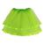 Saia de Tule Adulta com Bordado - 40cm Verde claro