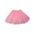 Saia Tutu Tule Infantil festas Carnaval Halloween Com Cetim Nas Pontas Rosa