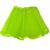 Saia Tutu Tule Infantil festas Carnaval Halloween Com Cetim Nas Pontas Verde