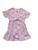 Saida De Praia Infantil Tipo Vestidinho Criança Menina Florzinha rosa 2