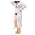 Saída moda praia longa tricot manga longa feminina elegante Branco