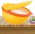 Saleiro Chef Tupperware 300g. Amarelo