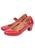 salto scarpin bico redondo verniz estilo boneca donna santa 40.003 Vermelho