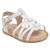 Sandalia Bebe Pimpolho 28739C Com Tiras Tam 16 a 21 Branco