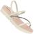 Sandalia Beira Rio 8387.530 Feminina Off white