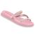 Sandalia Beira Rio Original Papete Slide Feminina Verao Rasteirinha Rasteira Chinelo Strass Rosa, Rosa