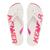 Sandália Chinelo Kenner RED Unissex Casual Rosa, Branco