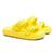 Sandália Chinelo Nuvem Conforto Moda Casual Conforto Estiloso Leve Macio Para o Dia a Dia Amarelo