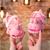 sandália chinelo unisex infantil e juvenil 26 ao 36 Pink