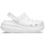 Sandália crocs classic crush clog white White