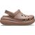 Sandália crocs classic crush platform clog latte Latte