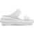 Sandália crocs classic crush platform sandal white White