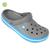 Sandália Crocs Crocband Cinza, Azul claro