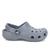 Sandália Crocs Infantil Classic Clog Kids Menino Cinza