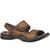 Sandália de couro pegada masculina 131953 ( Camel