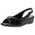 Sandália feminina anabela comfortflex - 2396452 Preto