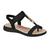 Sandalia Feminina Confortavel Modare Napa Bolinhas 7174.109 Preto