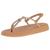 Sandália Feminina de Dedo Flatform Moleca -5499.100 Nude