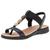 Sandália feminina flat modare 7174109 Preto