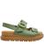 Sandália Feminina Flatform Casual Dia a Dia Ultra Conforto Calce Fácil Modare 7200.102 Verde salvia