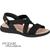 Sandalia Feminina Gladiadora Esporão Ortopedica Napa Floater Modare 7174.104 Preto