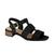 Sandalia Feminina Modare Croco London Preto