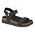 Sandalia Feminina Moleca 5500.103 Tamanco Flatform Palmilha Macia  Preto