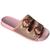 Sandalia Feminina Molekinha confortável linda e delicada Chinelo Slide de Menina 2341, 105 ouro rosado