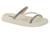 Sandália Feminina Papete  Cristais Moleca 5469-121 Branco off