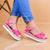 Sandalia Feminina Plataforma Original LuH Pink