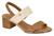 Sandalia feminina salto bloco baixo classica beira rio - 8379221 Camel