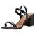 Sandália feminina salto grosso dakota - y6902 Verniz, Preto