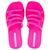 Sandalia Feminina Slide Ipanema Solar Chinelo Rasteirinha Rosa