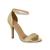 Sandalia feminina vizzano tela shine paris/metal glamour ref: 6249.452 Dourado