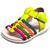 Sandalia Fisherman Infantil Suacia Mini 7021v23.00324 Citron, Fucsia