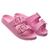 Sandália Flat Mania Luelua Infantil Feminino Rosa